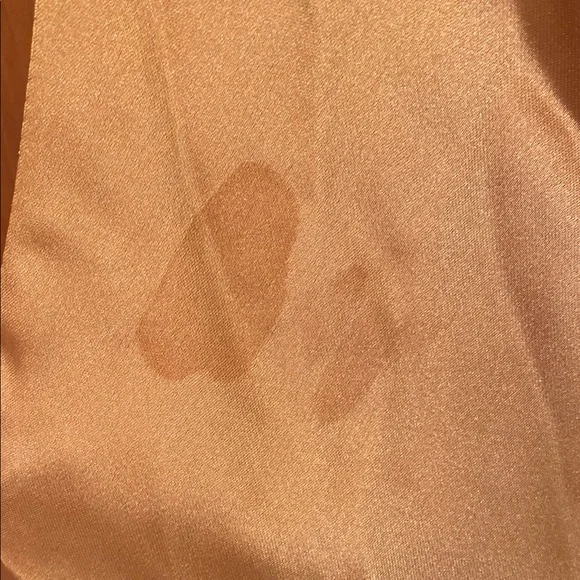 Petal & Pup Orange Ribbed Cowl Neck Slip Dress - Picture 3 of 6